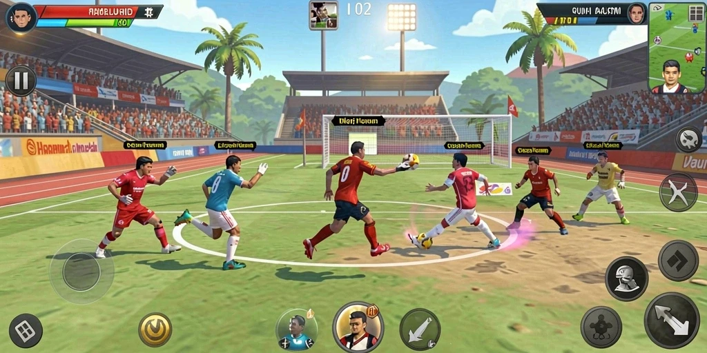 8g8g - Mode multiplayer aktif dengan pemain dari seluruh dunia.