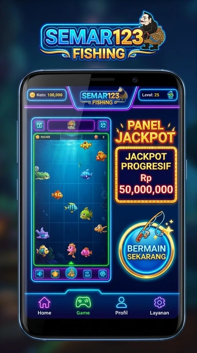 Layar utama semar123 — antarmuka bersih setelah instalasi
